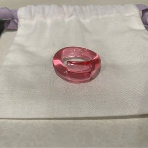 Corey Moranis Wrap Ring Pink L